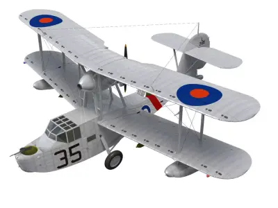 Supermarine Walrus 3D model