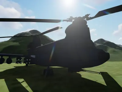 Battle Scene 3D model