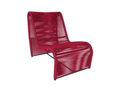 Model 3D Rope Lounge Chair Free 3D model