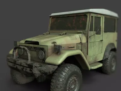 TOYOTA FJ 45 3D model
