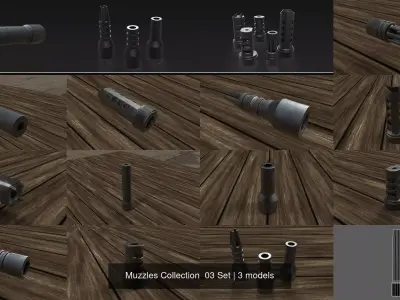 Muzzles Collection 03 Set 