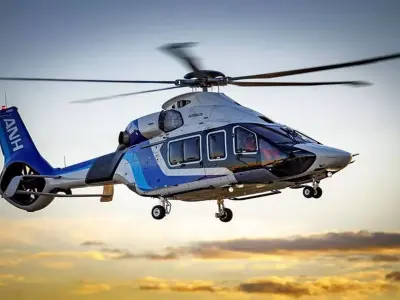 airbus h160 helicopter 3D model