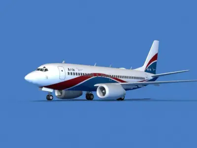 Boeing 737 MAX 7 Arik 3D model