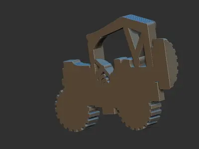 Jeep - Jipe Pendant 3D print model