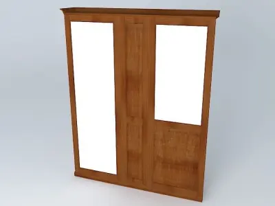 Hallway Furniture with mirror Free 3D model