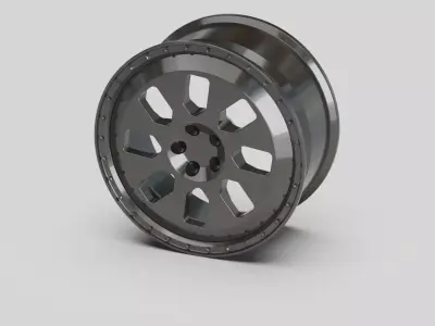 rims tuning auto moto garage  3D model