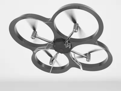 Generic Quadcopter Drone 3D model