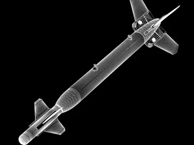 GBU-28 Bunker Buster 3D model