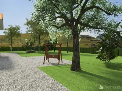 Private house for a family of 4 people 3D model