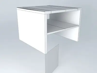COFFEE TABLE 600x600x450 Free 3D model purchase