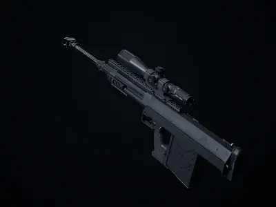 GM6 Lynx PBR Low-poly 3D model