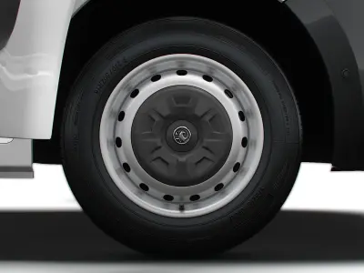 Vauxhall Movano Van L4H2 HQInterior 2021 3D model