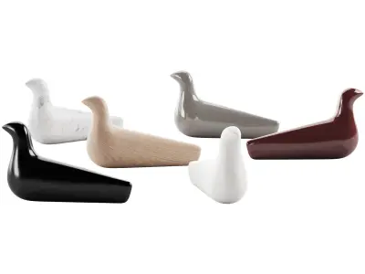 018 Vitra LOiseau bird by Ronan and Erwan Bouroullec  3D model