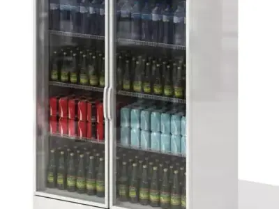Commercial Beverage Refrigerator 3D model