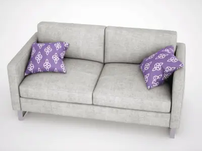 Goodland Two-Seater Sofa Free 3D model