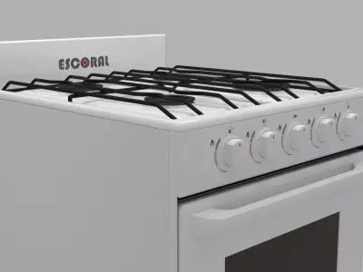 Stove Gas 3D model
