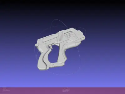 Mass Effect M6 Pistol 3D model