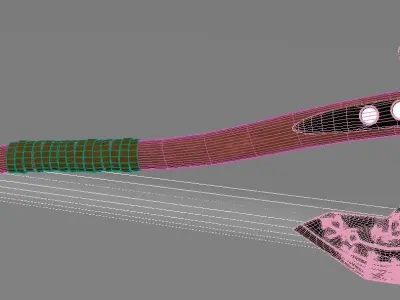 Leviofan  kratos ax  God of war 3D model