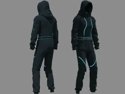 Jumpsuit  3D model