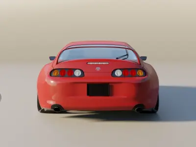 Toyota Supra MK4 Free 3D model