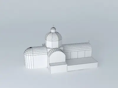 Parish of Our Lady of Light you 3D model