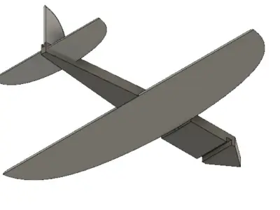 Zippy 3d Printed Plane Free 3D print model