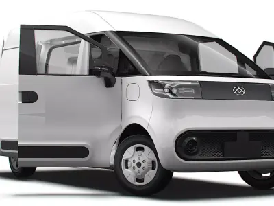 Maxus eDELIVER 5 L1H2 HQInterior 2026 3D model