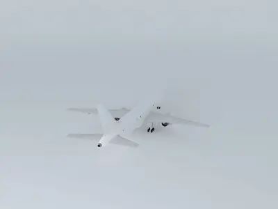 Boeing 757-200SF Free 3D model