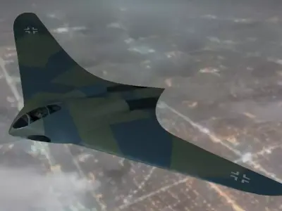 Horten Ho 229 3D model