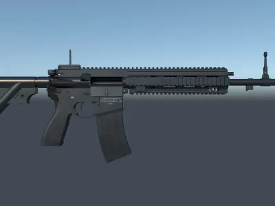 IC416A5 ar - rifle 3D model