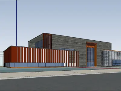 Art Gallery Exhibition Free low-poly 3D model