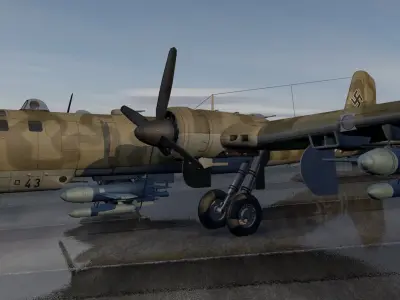 Heinkel He-177 A-5 Grief 3D model