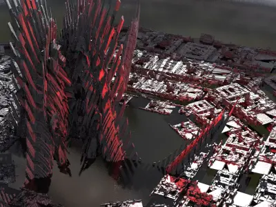 Robot SpineTowers 3D model