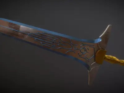 Aspect of Arthur Low-poly 3D model