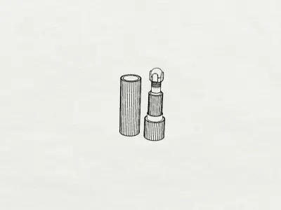 Doctor Who Sonic Lipstick Miniature replica 6th Scale 3D print model