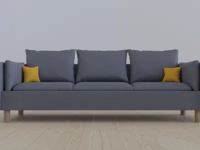 Couch Sofa Living Room  Free 3D model