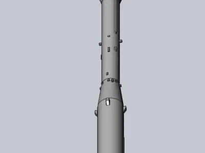 Ariane 1 Rocket Model 3D print model