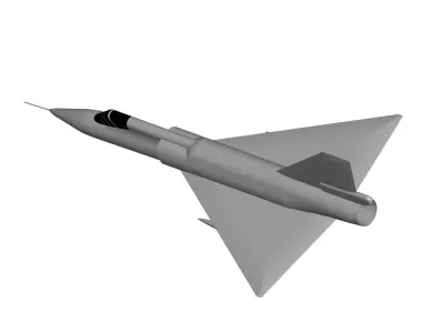 Convair F-106 Delta Dart 3D model