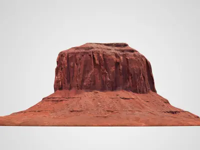 Sandstone Butte 4 3D model