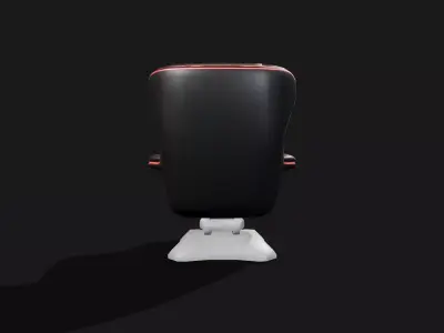 Gaming chair Free low-poly 3D model
