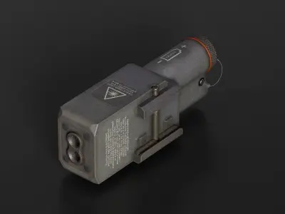 CQBL-1 Game-Ready PBR Low-Poly VR - AR - 3d model Low-poly 3D model