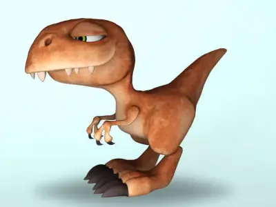 Velociraptor Dinosaur  3D model