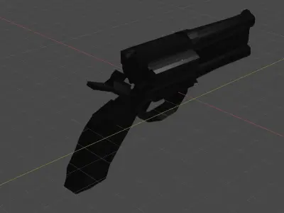 pistola gun 3D model