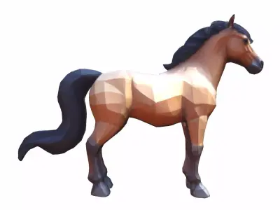 Horse 3d Model 3D model