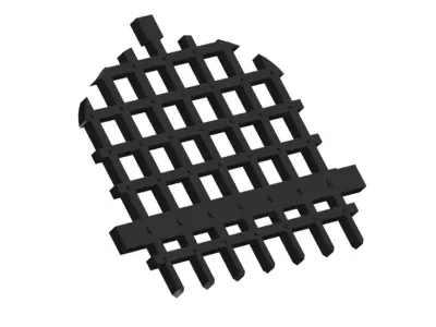 Medieval Castle Pen and Note Holder Free 3D print model