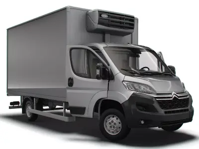 Citroen Jumper Refrigerator HQInterior 4300WB 2023 3D model