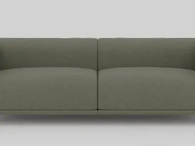 Classic Sofa - High-Quality 3D Model Free 3D model