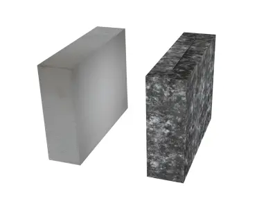 Folder Low Poly metal file box and Free low-poly 3D model