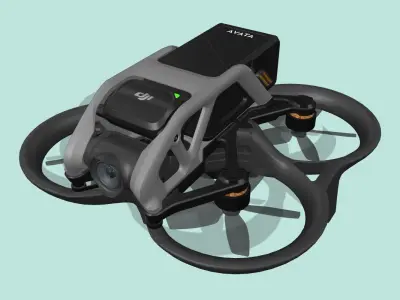 DJI Avata 3D model