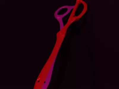 Kill la Kill scissorblade-swords Free 3D model